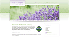Desktop Screenshot of cosmeticcompany.co.nz